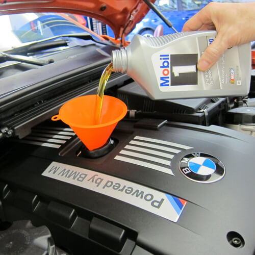 BMW Oil Change - Car Service in Dubai